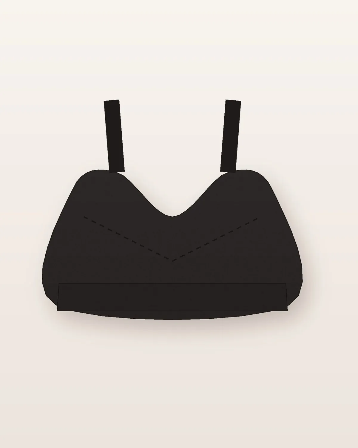 Corpiño Deportivo Soft en Negro